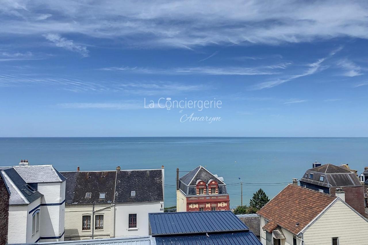 Apartmán Ab19 - Reves Sales Avec Vue Mer Imprenable Ault Exteriér fotografie