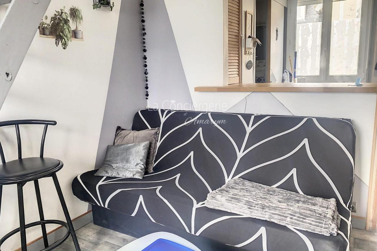 Apartmán Ab19 - Reves Sales Avec Vue Mer Imprenable Ault Exteriér fotografie